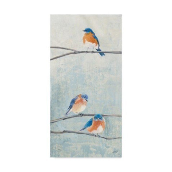 Julia Purinton 'Hanging Out Ii' Canvas Art, 16x32, Trademark Fine Art, Mfr#: WAP09831-C1632GG